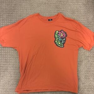 Stussy Front Floral Design